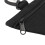 Monedero triangular de nylon, portátil, negro 10