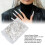 Ensemble de strass pour nail art à dos plat 4