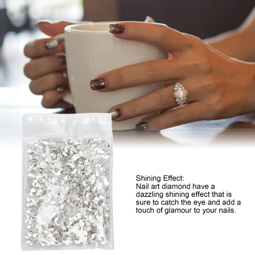 Ensemble de strass pour nail art à dos plat 2