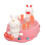 Gioco da tavolo mini per bambini, battaglia di biglie, rosa 16