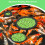 10pcs Black EVA Aquarium Fish Feeding Ring Set, 5 Sizes 5