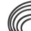 10pcs Black EVA Aquarium Fish Feeding Ring Set, 5 Sizes 10