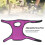 1 paio di ginocchiere regolabili 46x22 cm viola 5