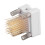 Pointe nano 7D 7x7 mm blanche puces d'aiguille de rechange 12