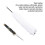 Hisopo de limpieza para clarinete 26,8 cm Algodón blanco+SS 4