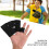 Mini-Baseball-Handschuh - Größe S, Rot, Kleiner Ball 4