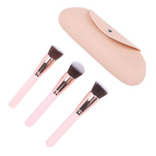 Silikon-Make-up-Pinselhalter-Set, 3 Stück, Sturzfest