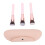 Set da 3 supporti in silicone per pennelli da trucco - da viaggio 16