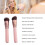 2-teilige Make-up-Pinsel-Organizer-Set tragbar staubdicht 4