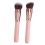 2-teilige Make-up-Pinsel-Organizer-Set tragbar staubdicht 15