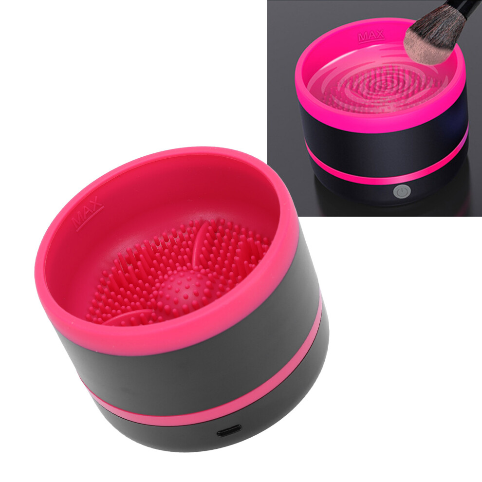 Electric Makeup Brush Cleaner Machine for Home & Travel, ABS Material