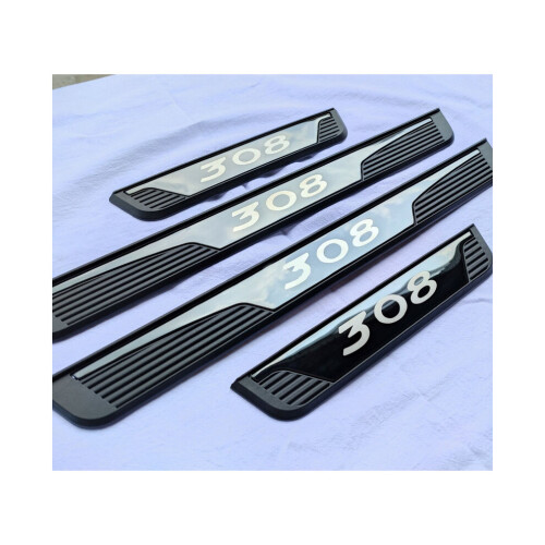 Pour Peugeot 308, seuil de porte, accessoires (2017-2024)
