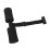 Sangle de curl pour sit-ups 30-50 cm mousse réglable 10