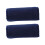 2 pezzi cuscino per manico del deambulatorio blu navy 14.5x23cm 14