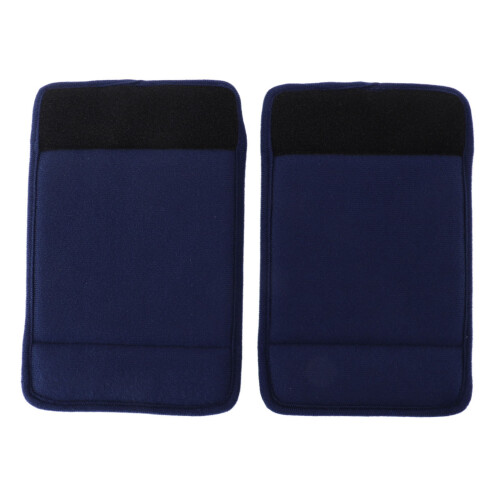 2 pezzi cuscino per manico del deambulatorio blu navy 14.5x23cm 1