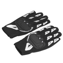 Motorrad-Handschuhe Fahrhandschuhe Schwarz Grau Vollfinger Touchscreen Starker Griff Rutschfest Bequeme Sporthandschuhe