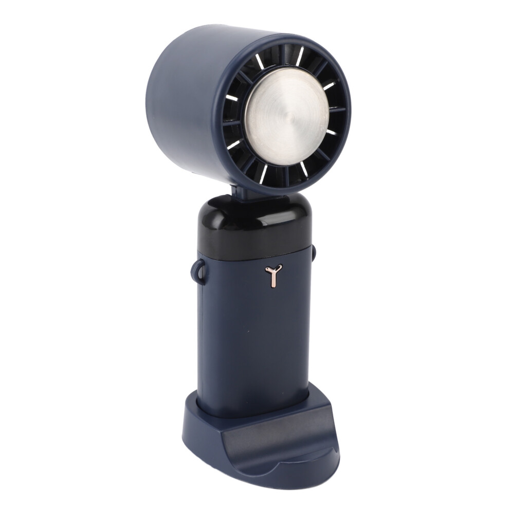 Mini Foldable Quiet Handheld Fan with Digital Display, 3600mAh, Blue-image-OPC-PJDGSGB-NEW