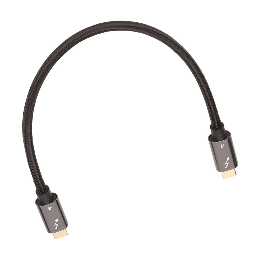 Usb 4.0 8K Hd 40Gbps 100W Type C To C Charging Cable 30Cm 7681335038390