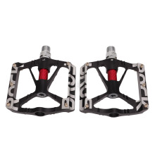 Aluminum Alloy Bike Pedals Black Hollow Non-Slip for Mountain Road Cycling