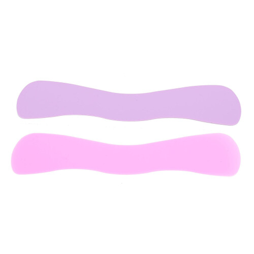 2 pièces Porte-cils Wave 2,7  17,5 cm Pourpre Rose Rouge 2
