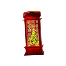 Christmas Snow Globe Lantern Night Light For Shops Office Cafe Restaurant Table Decor Lighted Snow Globes Tree Decor