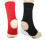 Breathable Ankle Brace Socks, Comfortable Compression Sleeve for Sports Red S 12