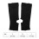 Breathable Ankle Brace Socks, Cotton & Polyester, M, Black 2