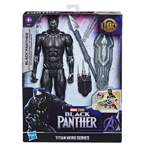 Marvel Marvel Avengers Black Panther Titan Hero Series Deluxe Blast Gear Figure 1