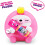 Zuru ZURU Snackles Sloth 35cm Push Pop Bazooka Strawberry Plush 4