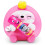 Zuru ZURU Snackles Sloth 35cm Push Pop Bazooka Strawberry Plush 2
