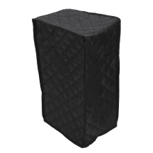 Copertura antipolvere trapuntata per frullatore 23x18x42 cm Nero
