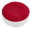 Taburete inflable flocado rojo 62x62x31cm 208g 15