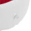 Taburete inflable flocado rojo 62x62x31cm 208g 11