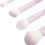 Set di 10 pennelli da trucco - setole in nylon viola 7