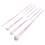 Set di 10 pennelli da trucco - setole in nylon viola 10