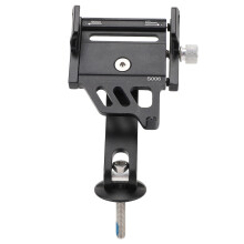 Soporte para teléfono ajustable para potencia de bicicleta de aleación de aluminio