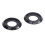 2 pezzi di dado del mozzo in alluminio M10xP1.0 nero per bici 11