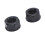 2 pezzi di dado del mozzo in alluminio M10xP1.0 nero per bici 7