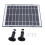 Überwachungskamera Solarpanel 10W Typ-C-Halterung 2