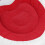 Inflatable PVC Flocking Heart-Shaped Sofa 110x110x70cm Red 13