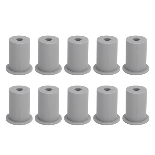 Kit di instradamento cavi in silicone da 10 pezzi 31,538 mm grigio 2