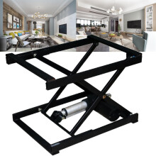 Lifting Platform Electric Dining Table Lift Bracket, Scissor Lift, 60 Kg Capacity, Wired Or Wireless Remote
