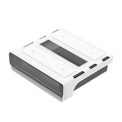 Large Under Desk Storage Box Plastic Concealed Shelf Organizer 17cm 2