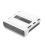 Large Under Desk Storage Box Plastic Concealed Shelf Organizer 17cm 16