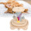 Sturdy Cat Scratching Post & Tree, Pine Wood, 30cmxz, Interactive Climbing 13