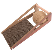 Tappetino da graffiare per gatti, piccolo, 40x16x12 cm, giocattolo a forma di palla