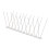 12 ensembles de pics anti-oiseaux base 25 cm pointe 11 cm inox 16