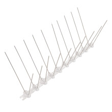 12x Vogelschutz-Spikes 304SS Basis 25cm/9,84 Zoll Spike 11cm