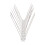 12 ensembles de pics anti-oiseaux base 25 cm pointe 11 cm inox 8