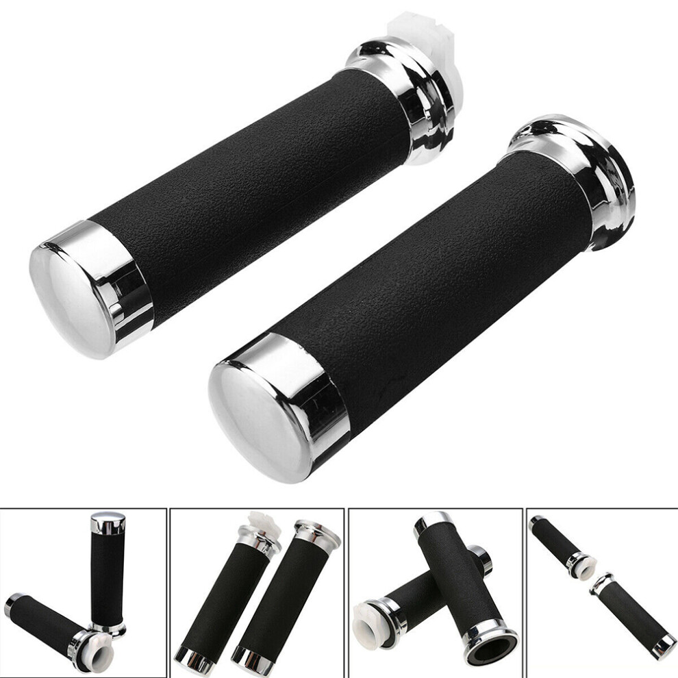 1 Pair 25Mm Motorcycle Handlebar Hand Grips 7611335047108